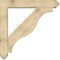 Ekena Millwork Funston Arts and Crafts Rough Sawn Bracket w/ Offset Brace, Douglas Fir, 8"W x 48"D x 48"H BKT0806X48X48FST03RDF - alternate 3